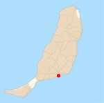 Map Costa  Calma, Fuerteventura